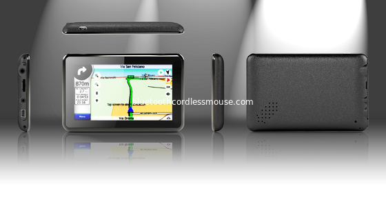 800 x 480 70 정도 20 채널 64 MB의 SDRAM 와이드 스크린 블루투스 휴대용 GPS 네비게이터